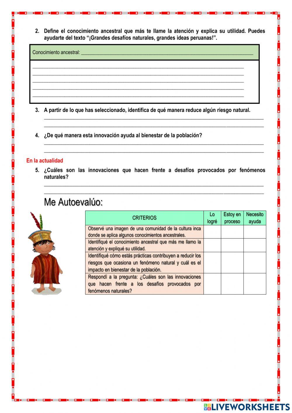 Un espacio que desafía la creatividad del ser humano peruano