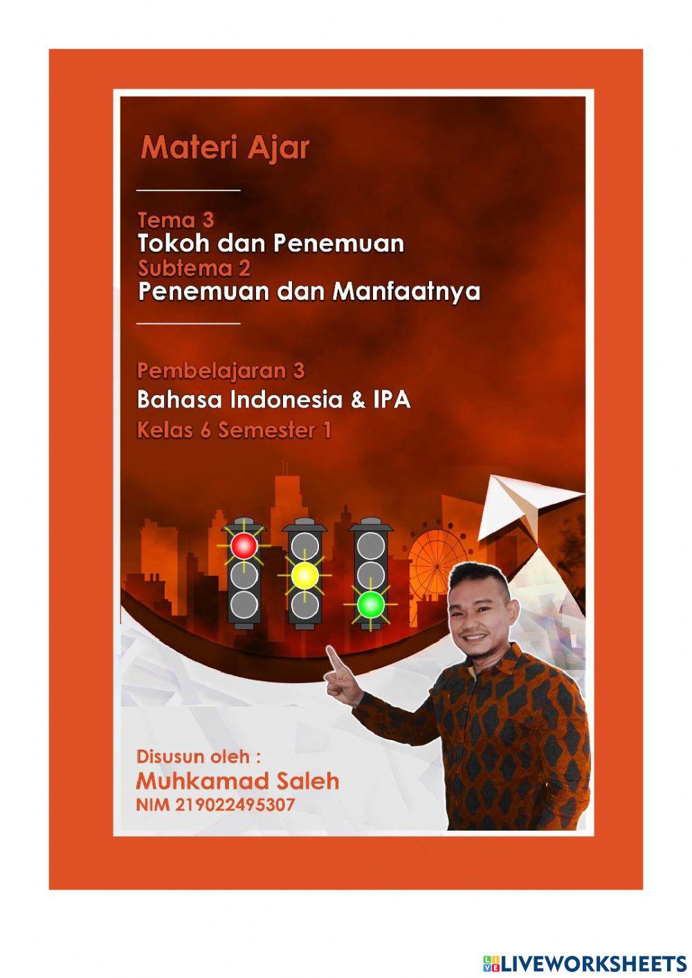Materi Ajar Tema 3 Subtema 2 Pembelajaran 3