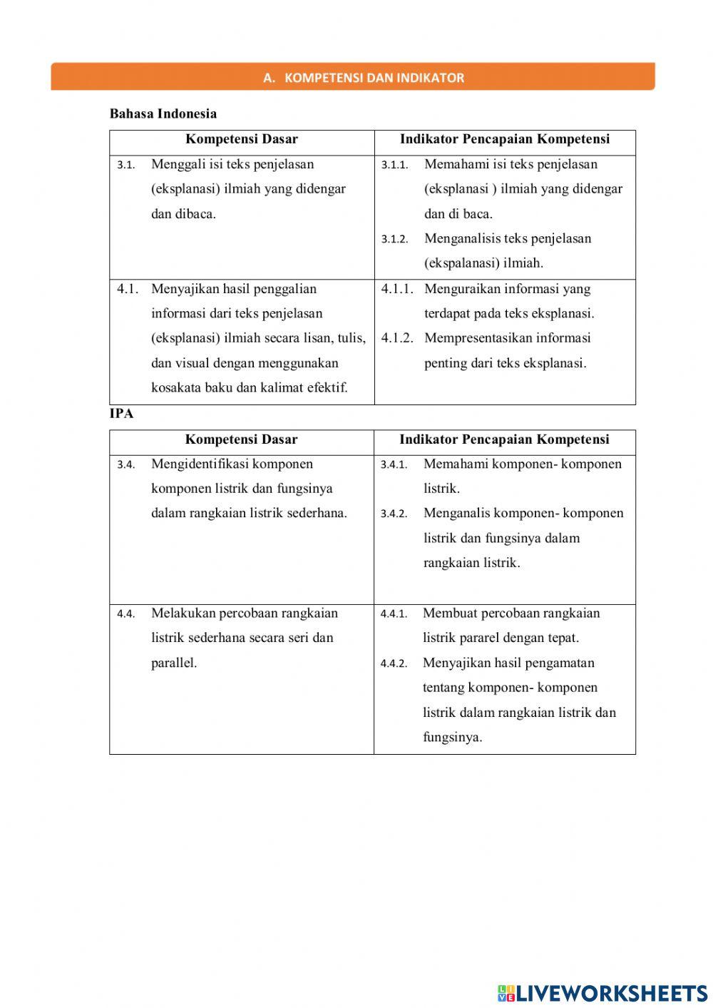 Materi Ajar Tema 3 Subtema 2 Pembelajaran 3