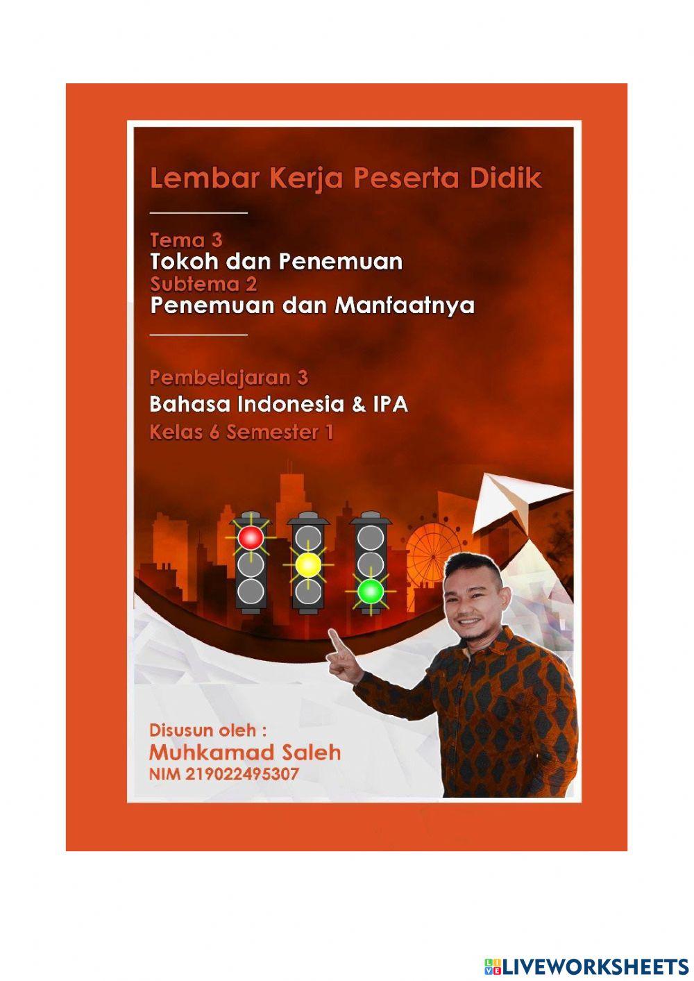 LKPD Tema 3 Subtema 2 Pembelajaran 3