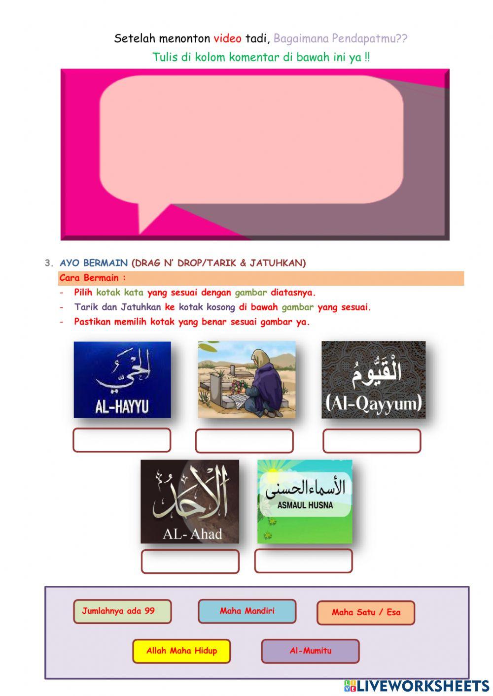 Mengenal Allah melalui Asmaul Husna