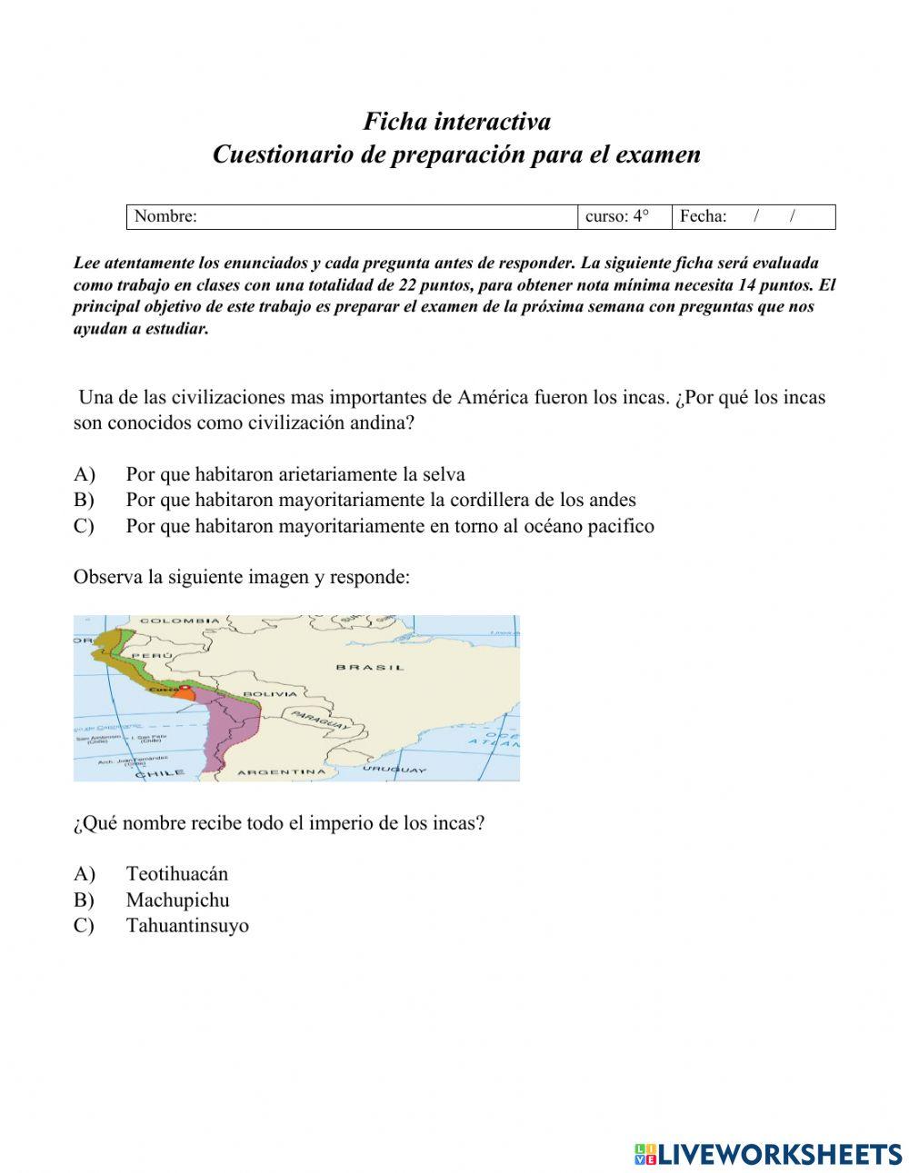 La civilización inca