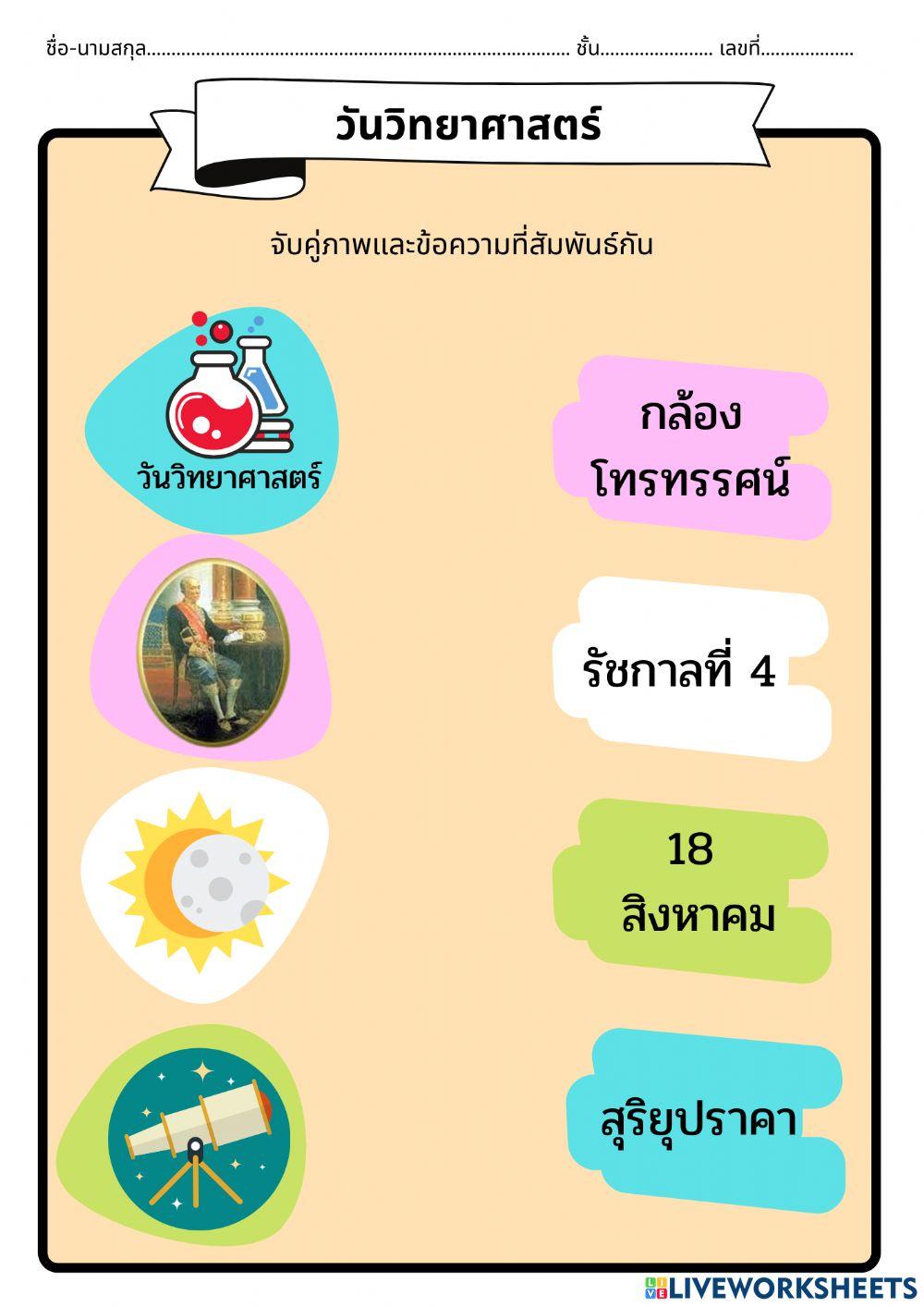 วันวิทย์