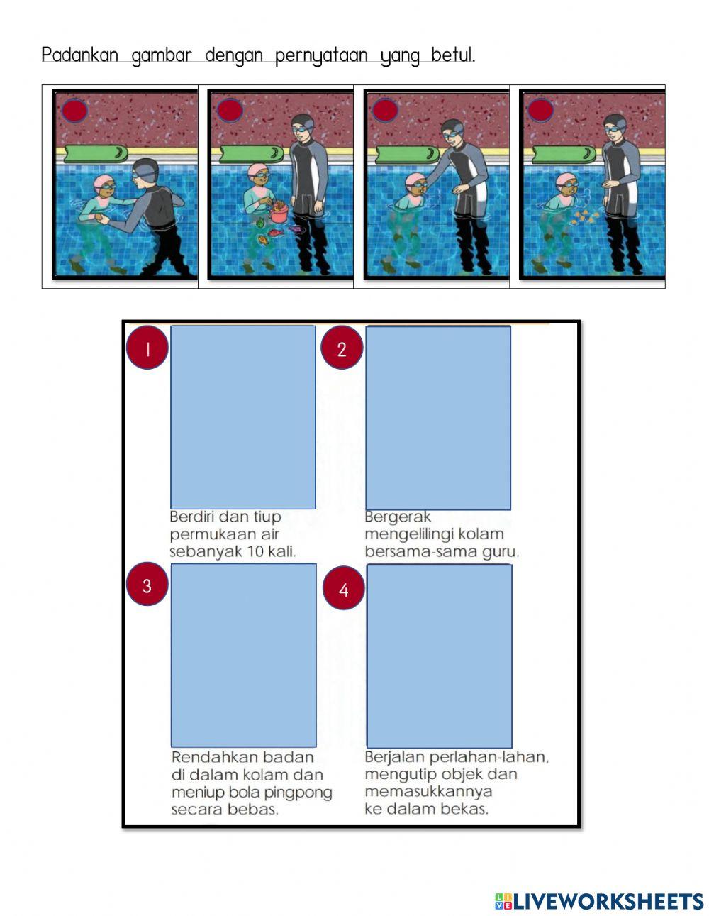 Dengar Dan Buat (Keyakinan di Dalam Air)