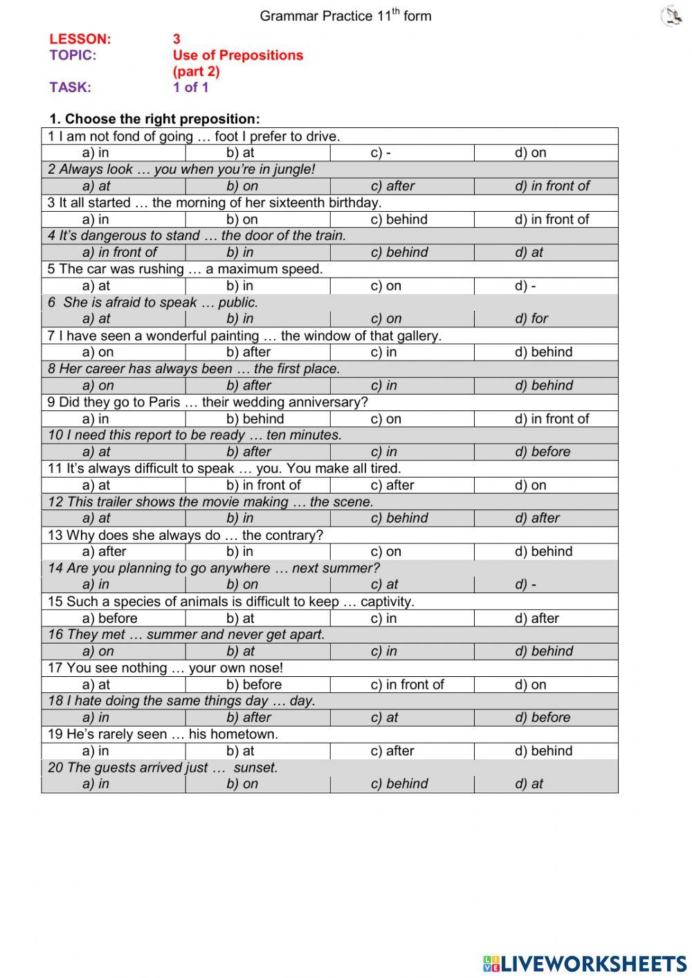 L3 prepositions part 2