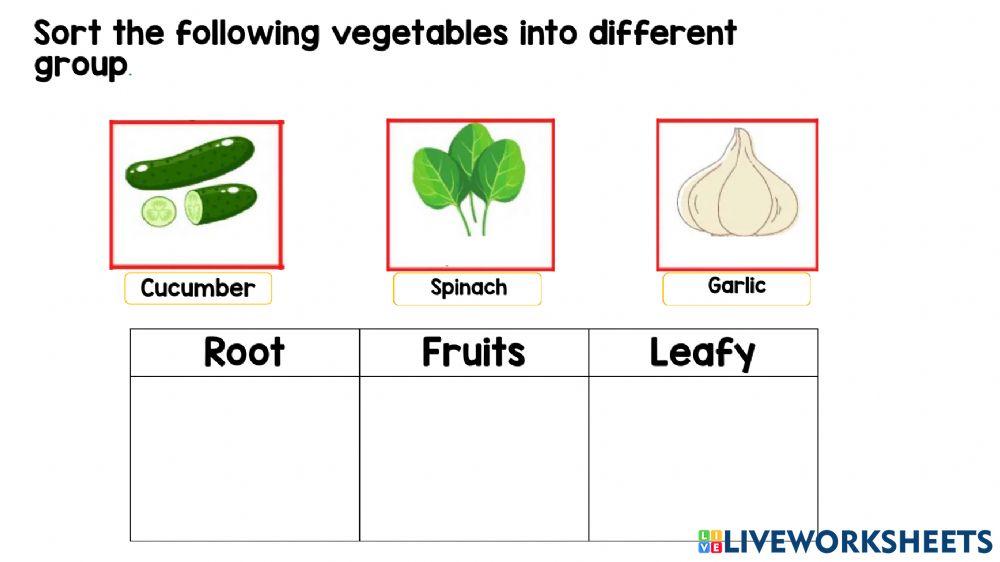 Vegetable type