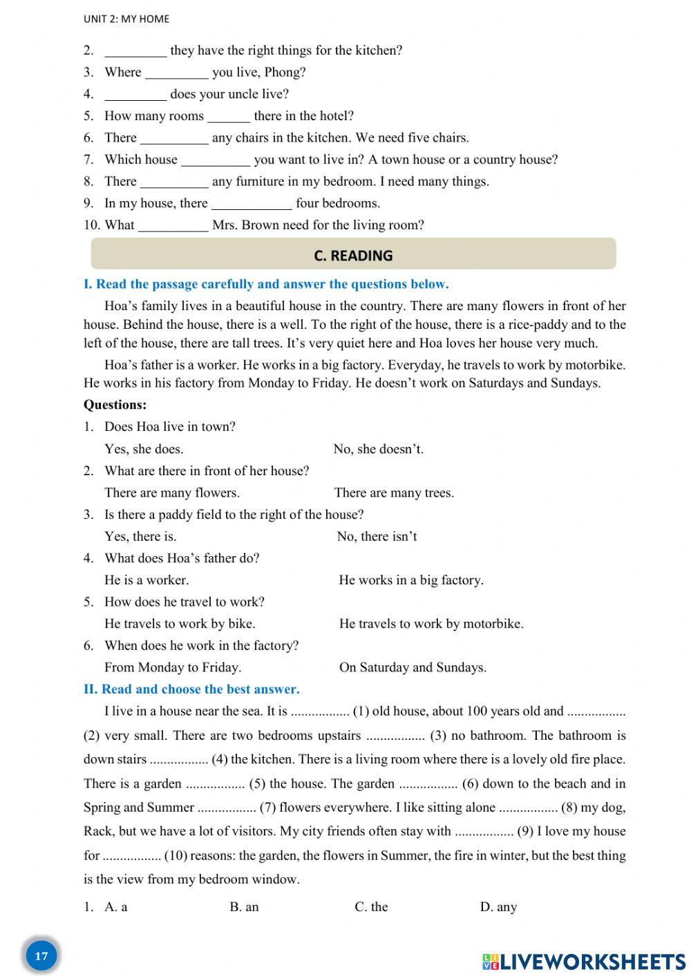 Tieng Anh 6 - Unit 2 (BVV)