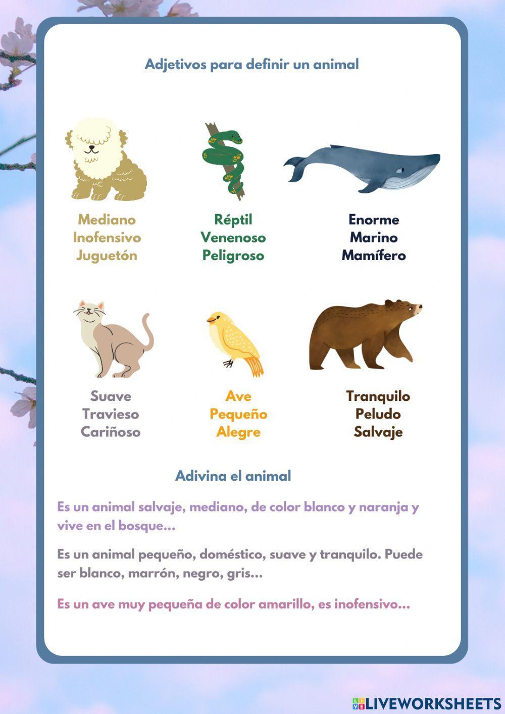 Los animales