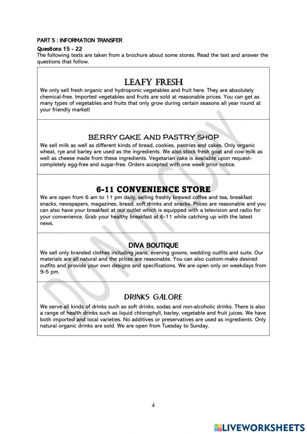 Gerak Gempur B.Inggeris Tingkatan 5