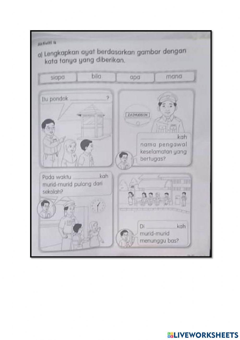 Bahasa Melayu Tahun 1 Jilid 1 (m-s75)