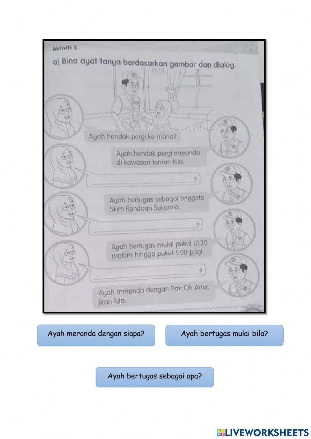 Bahasa Melayu Tahun 1 Jilid 1 (m-s 77)