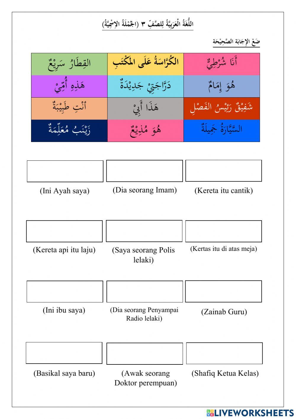 جملة الاسمية
