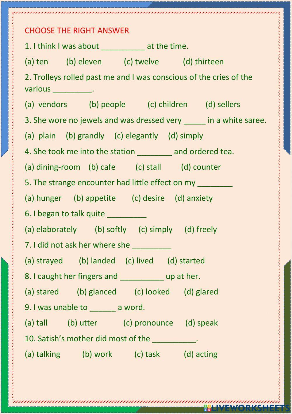 Unit-1 supplementary The Woman On Platform