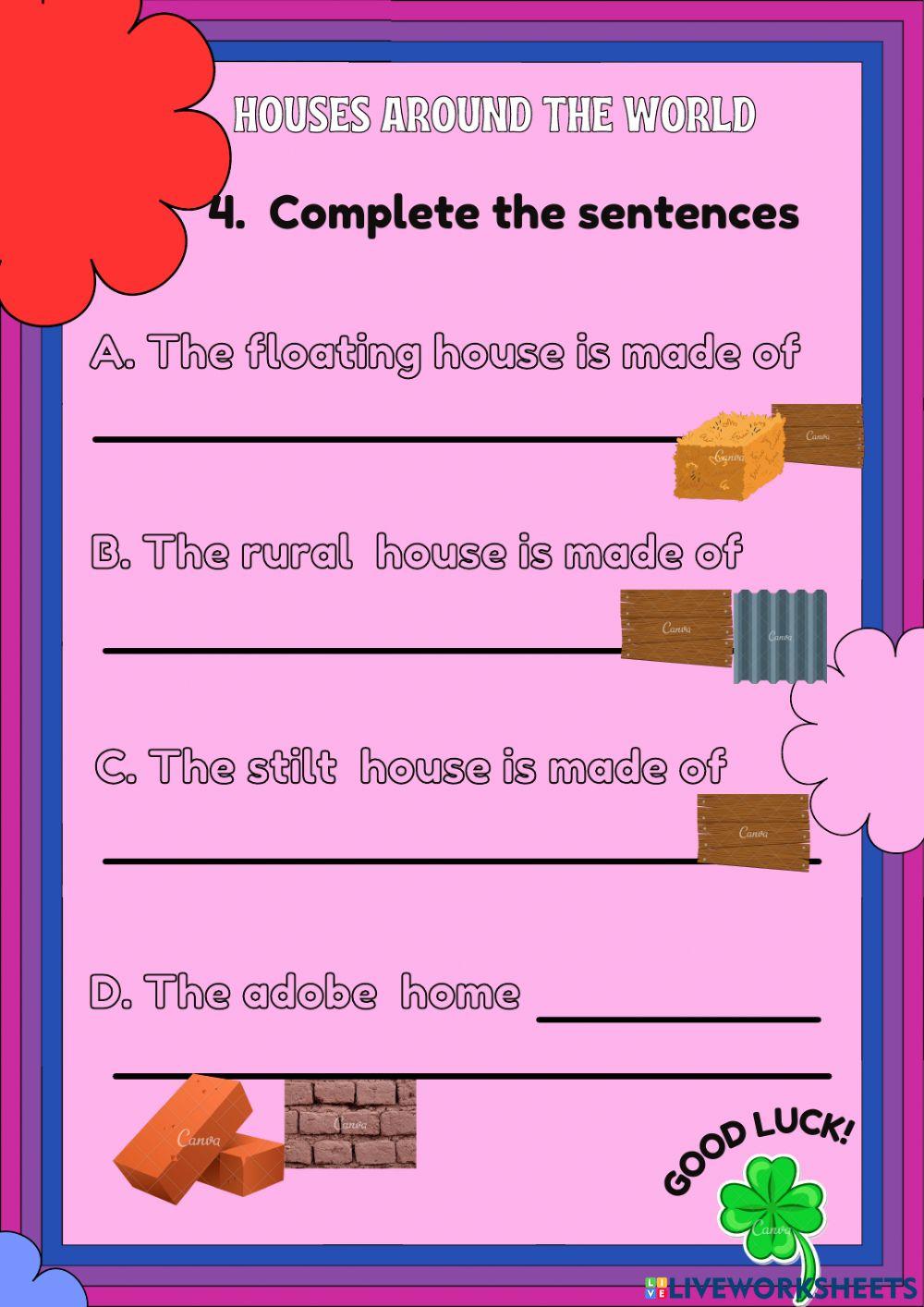 Houses and materials