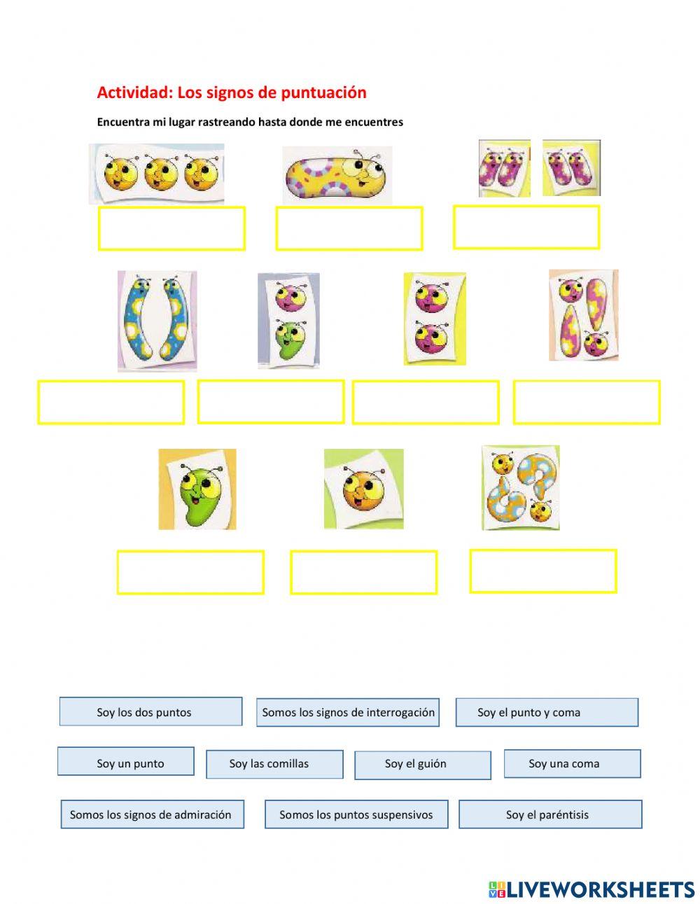 Los Signos de Puntuación