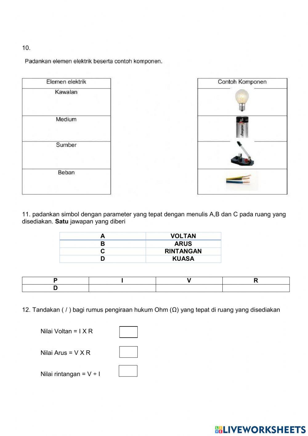 Rbt tingkatan 2-elektrik