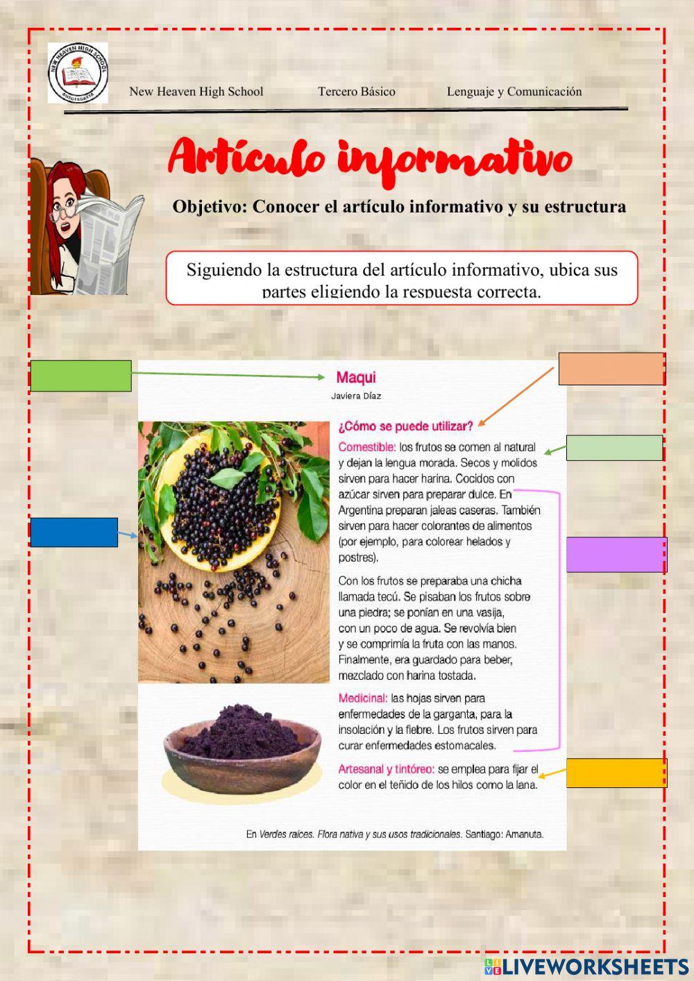 Articulo informativo