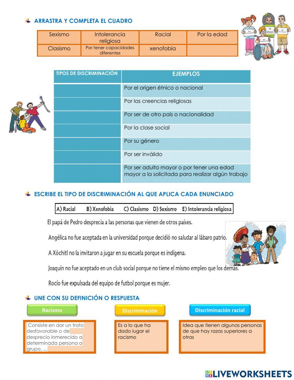 Acciones a favor de la diversidad