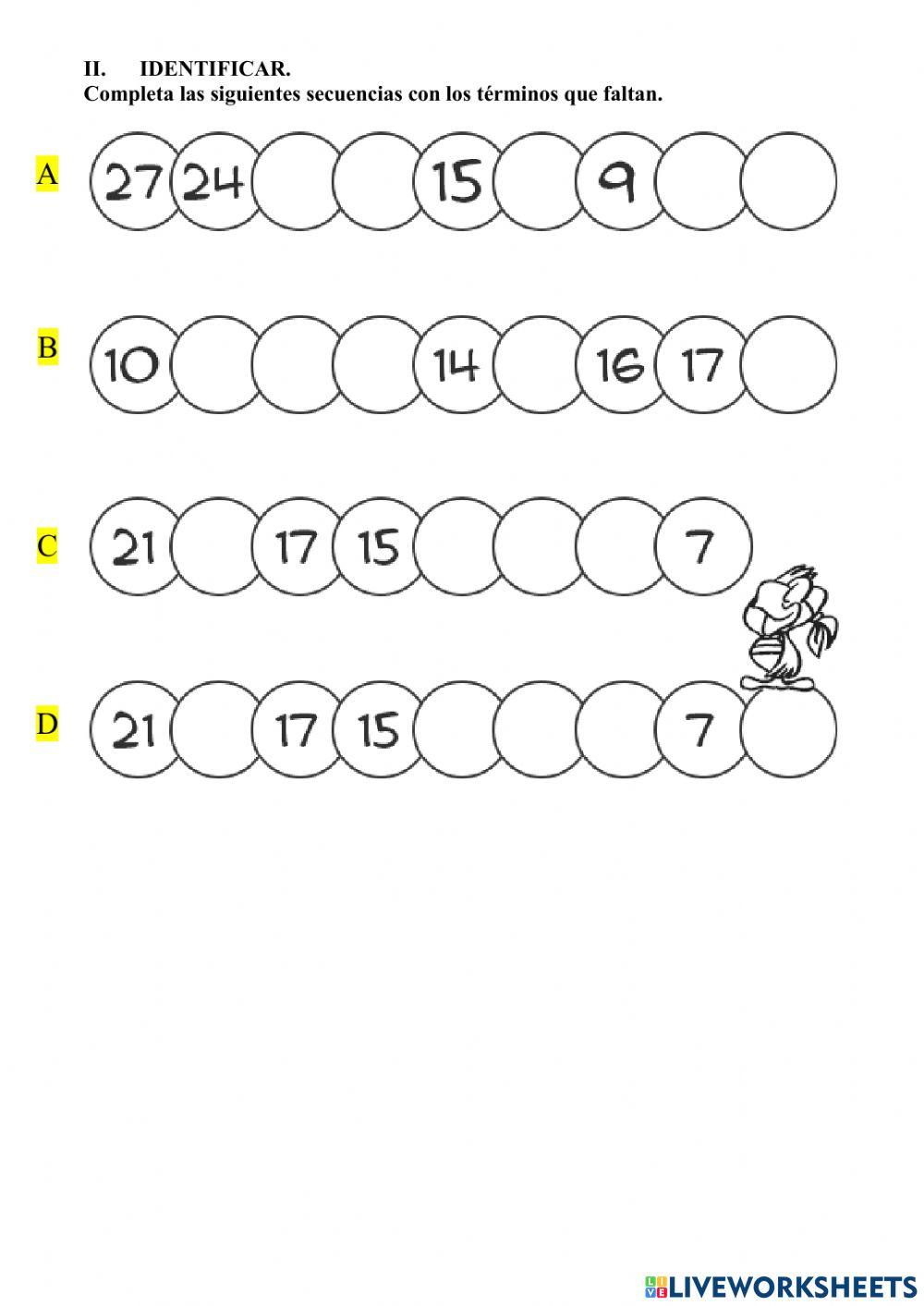 Patrones descendentes