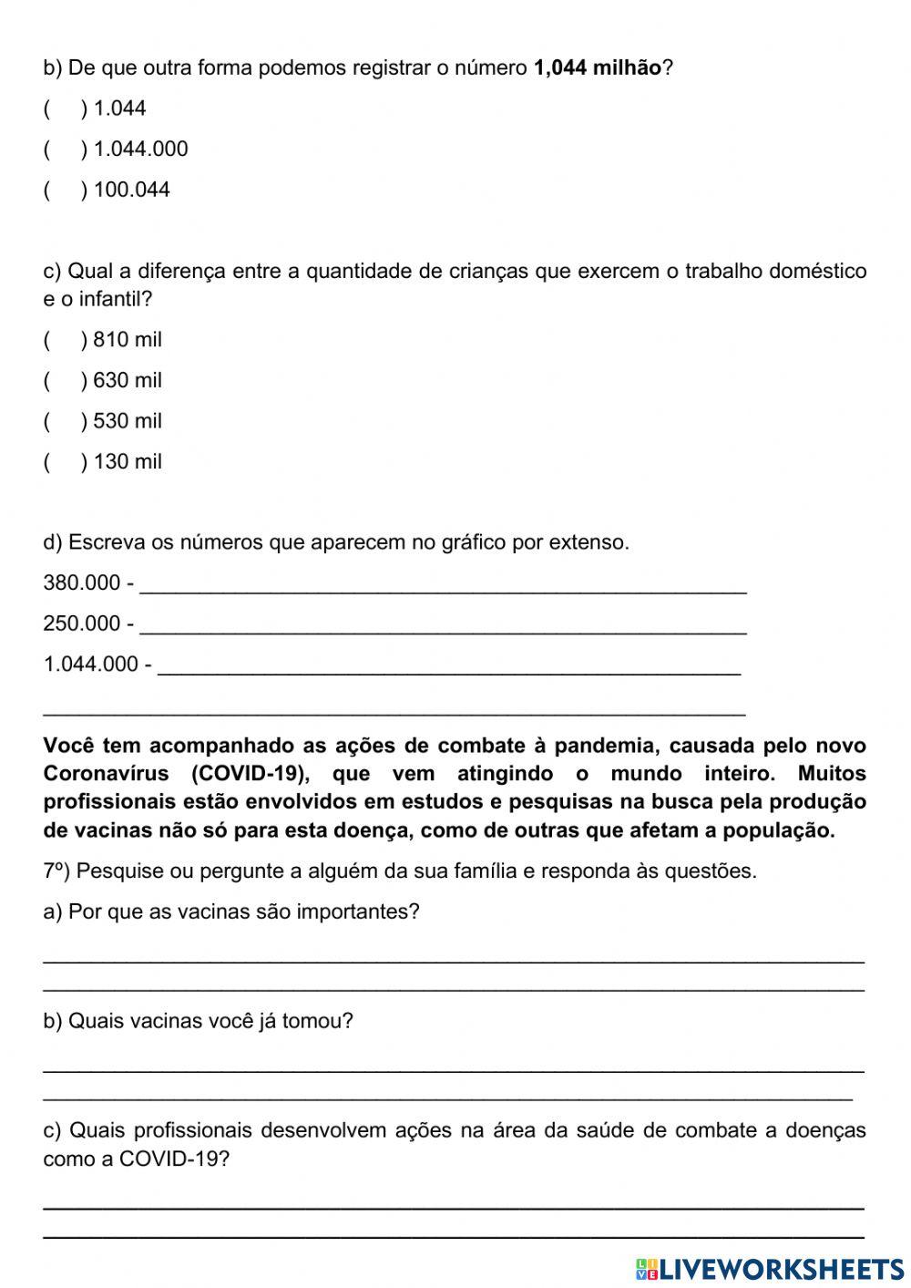 Trabalho e profissões