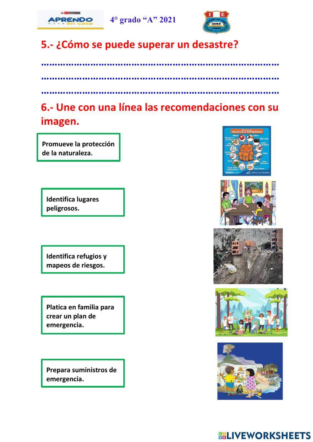 Prevencion de desastres naturales