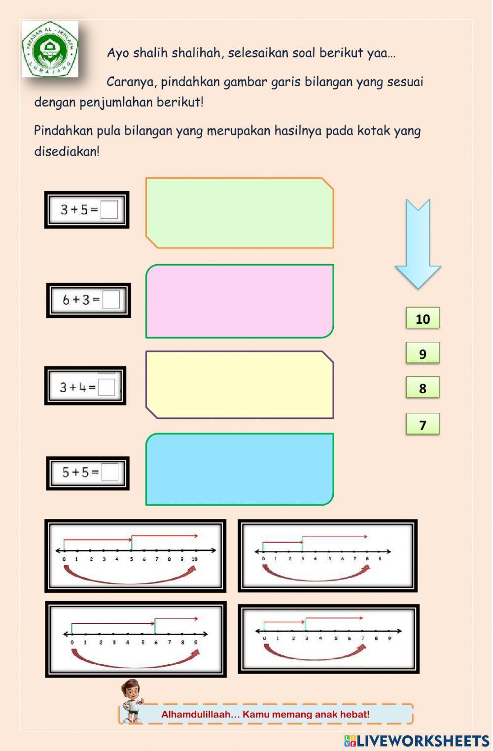LKPD MTK Kelas 3 : Garis Bilangan