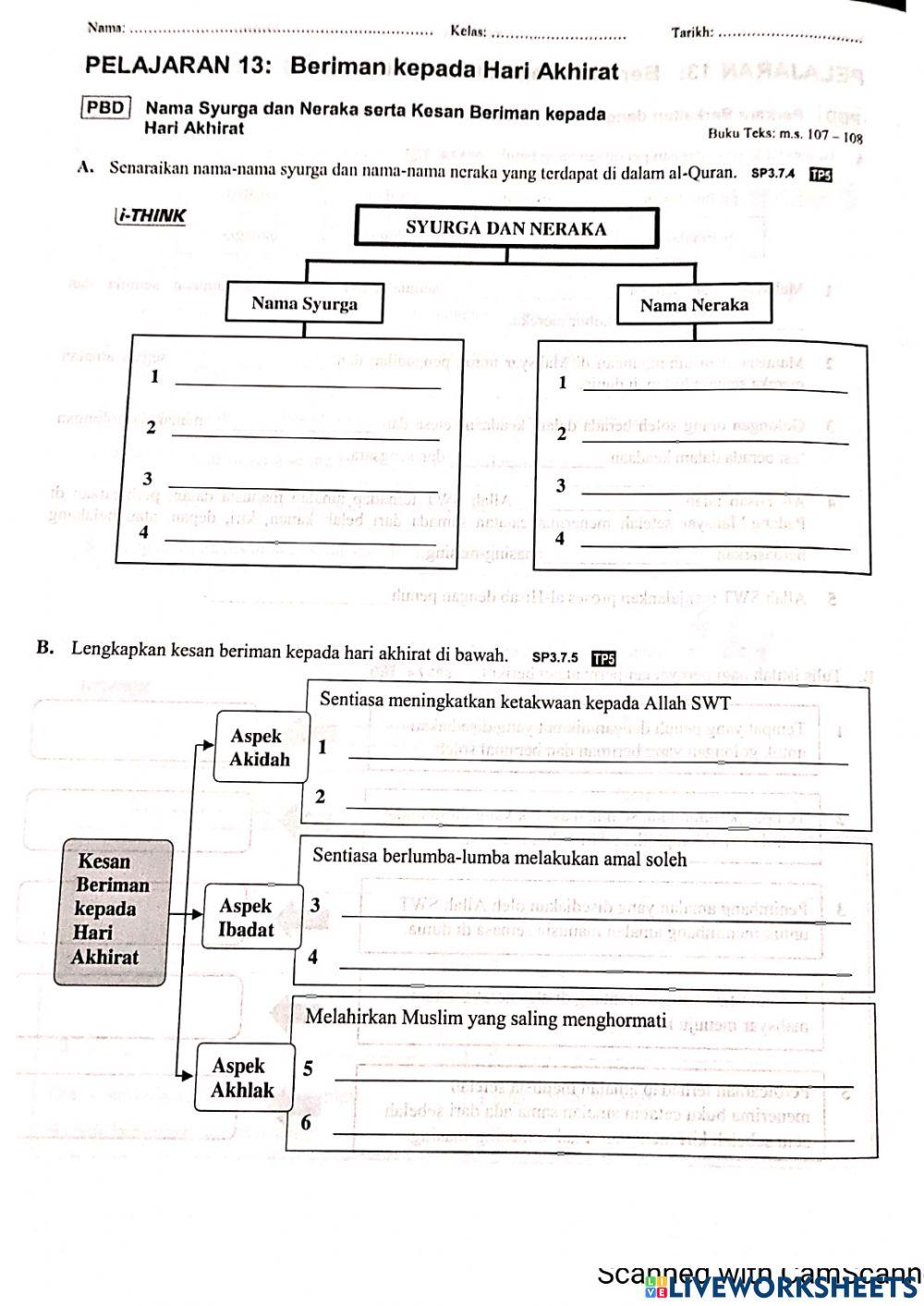 Beriman kepada hari akhirat