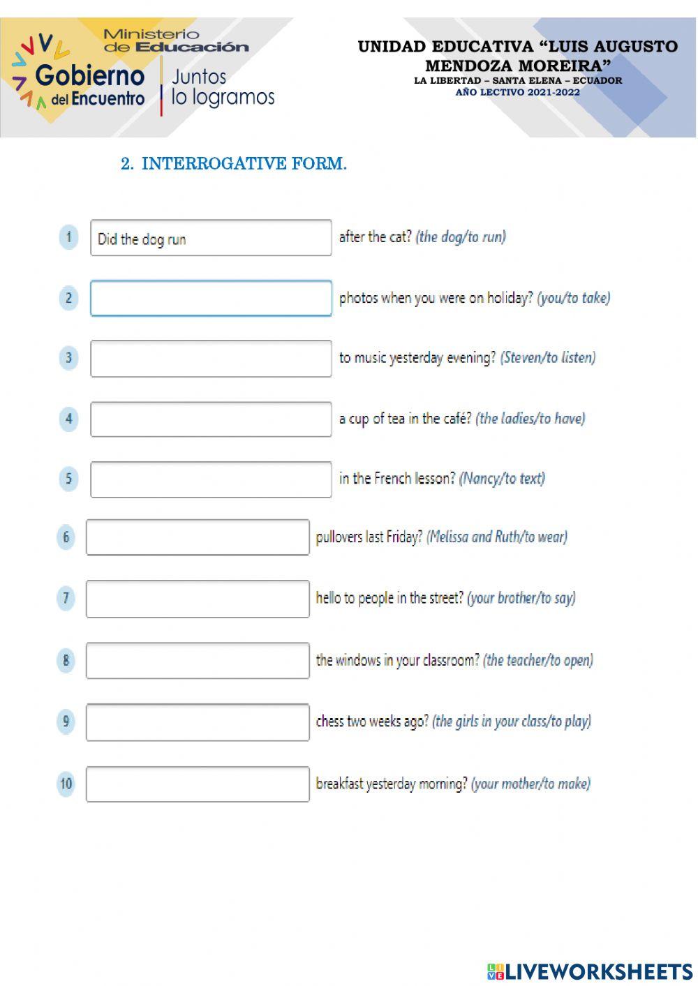 Week 15 - Simple Pasr