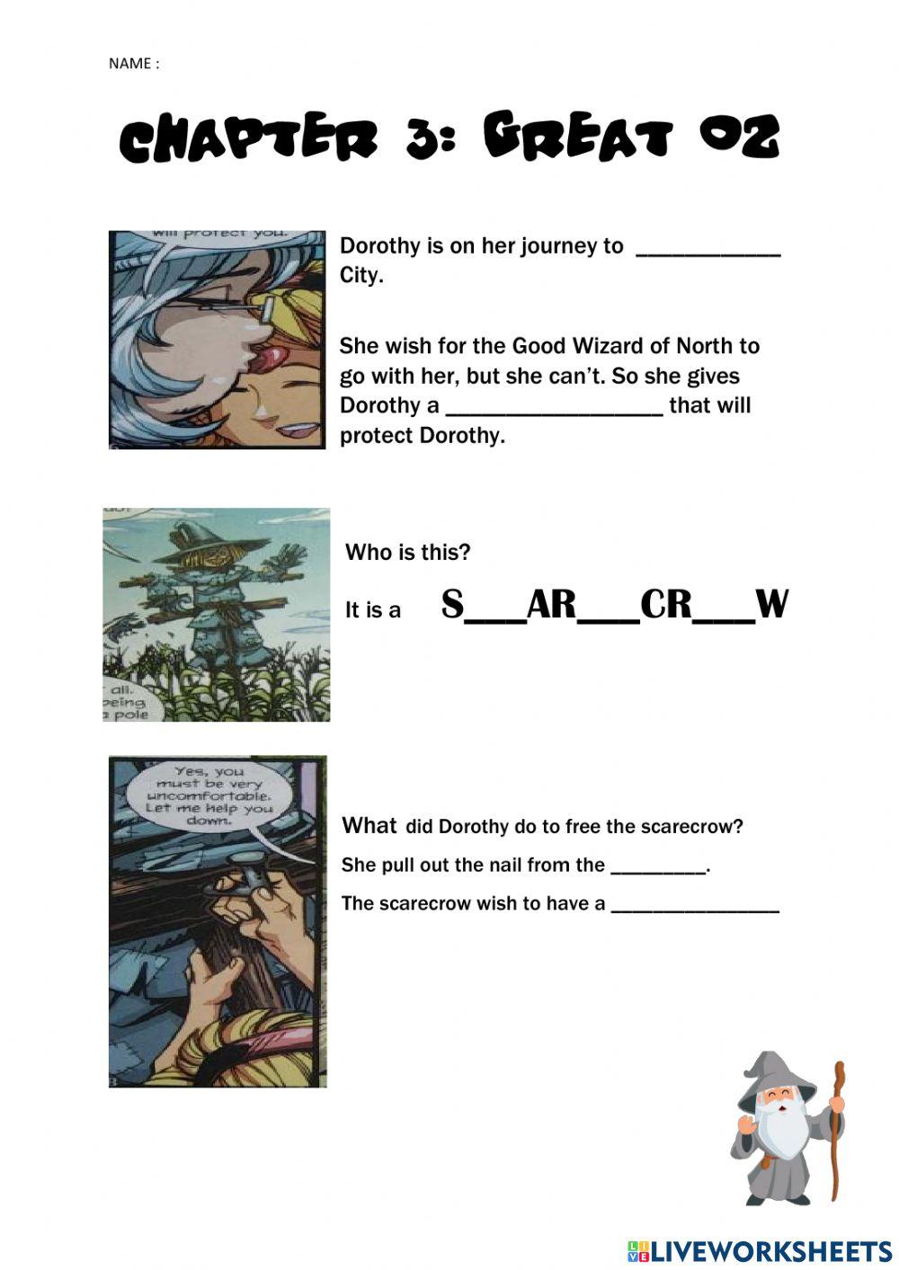 WIZARD OF OZ (Chapter 3)