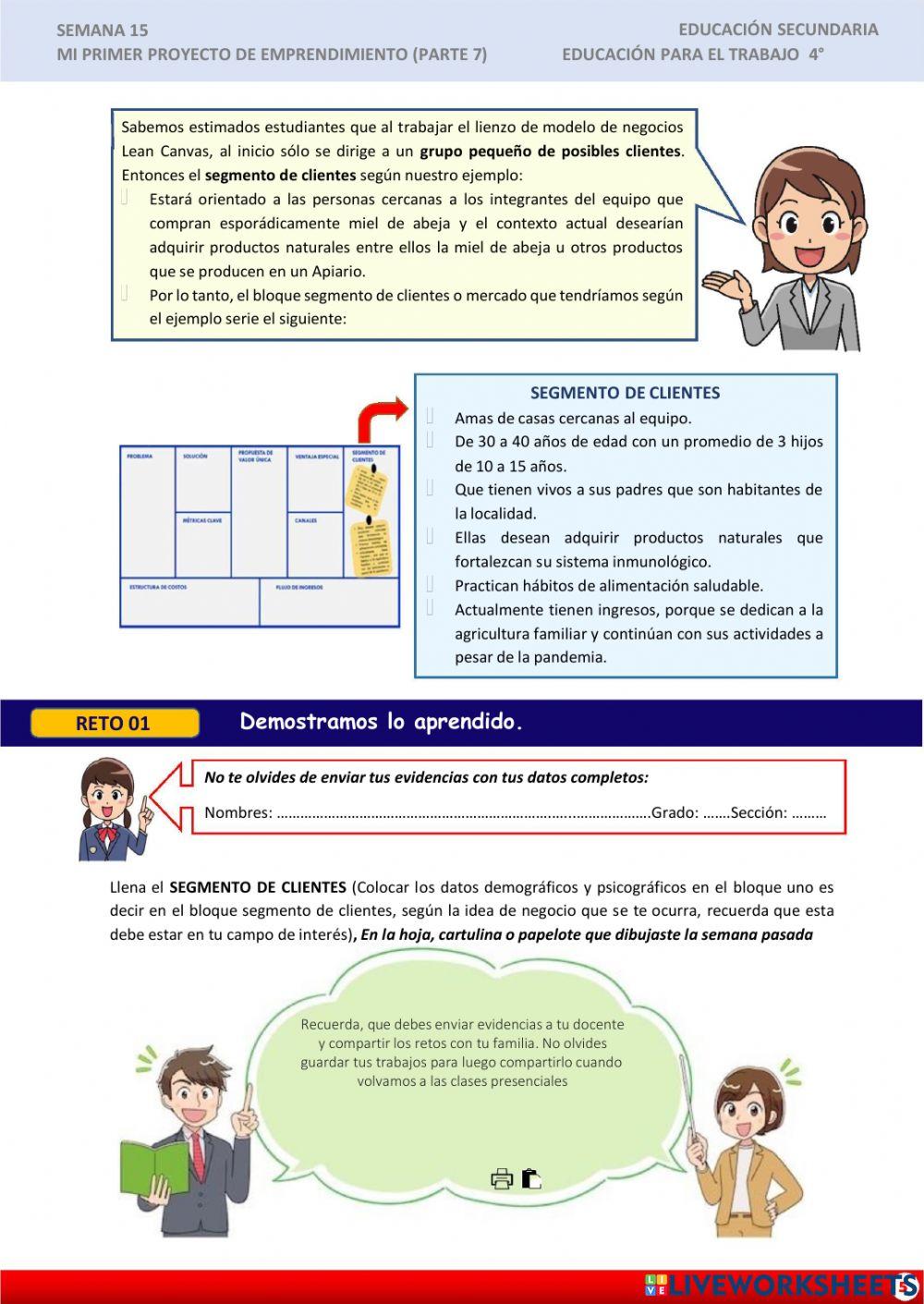 Mi primer proyecto de emprendimiento PARTE VII