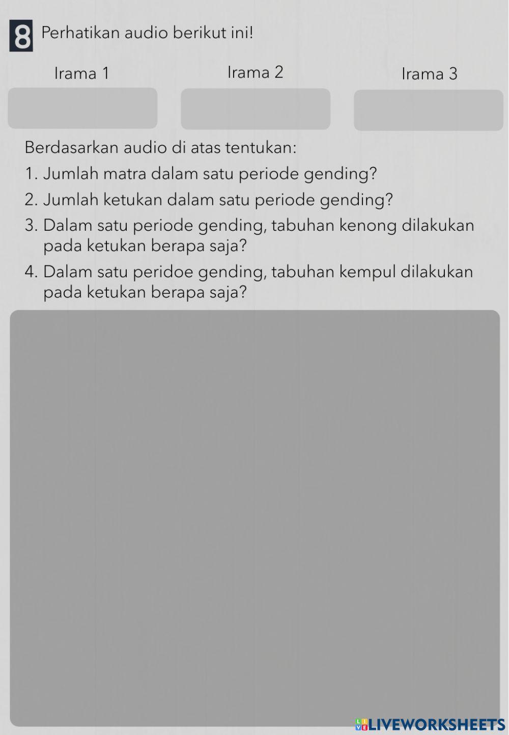 LKPD Rerenggongan dan Irama