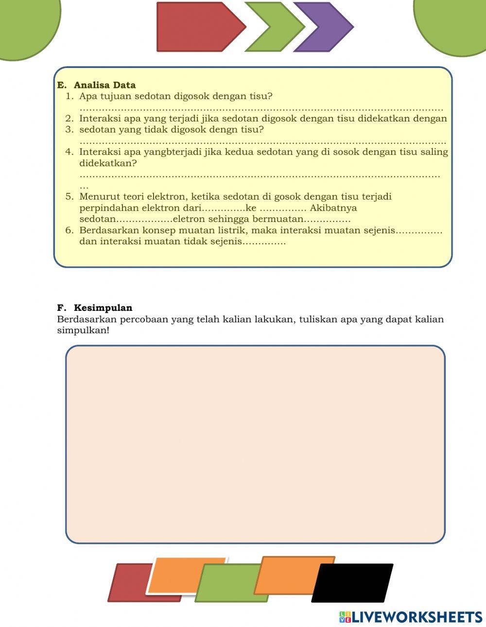LKPD gejala Lisrik Statis