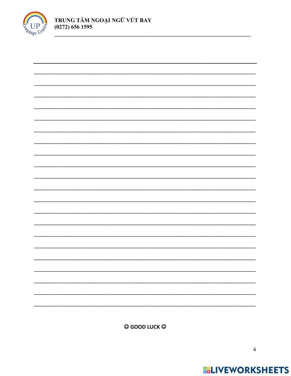 Solution elementary unit 1-3