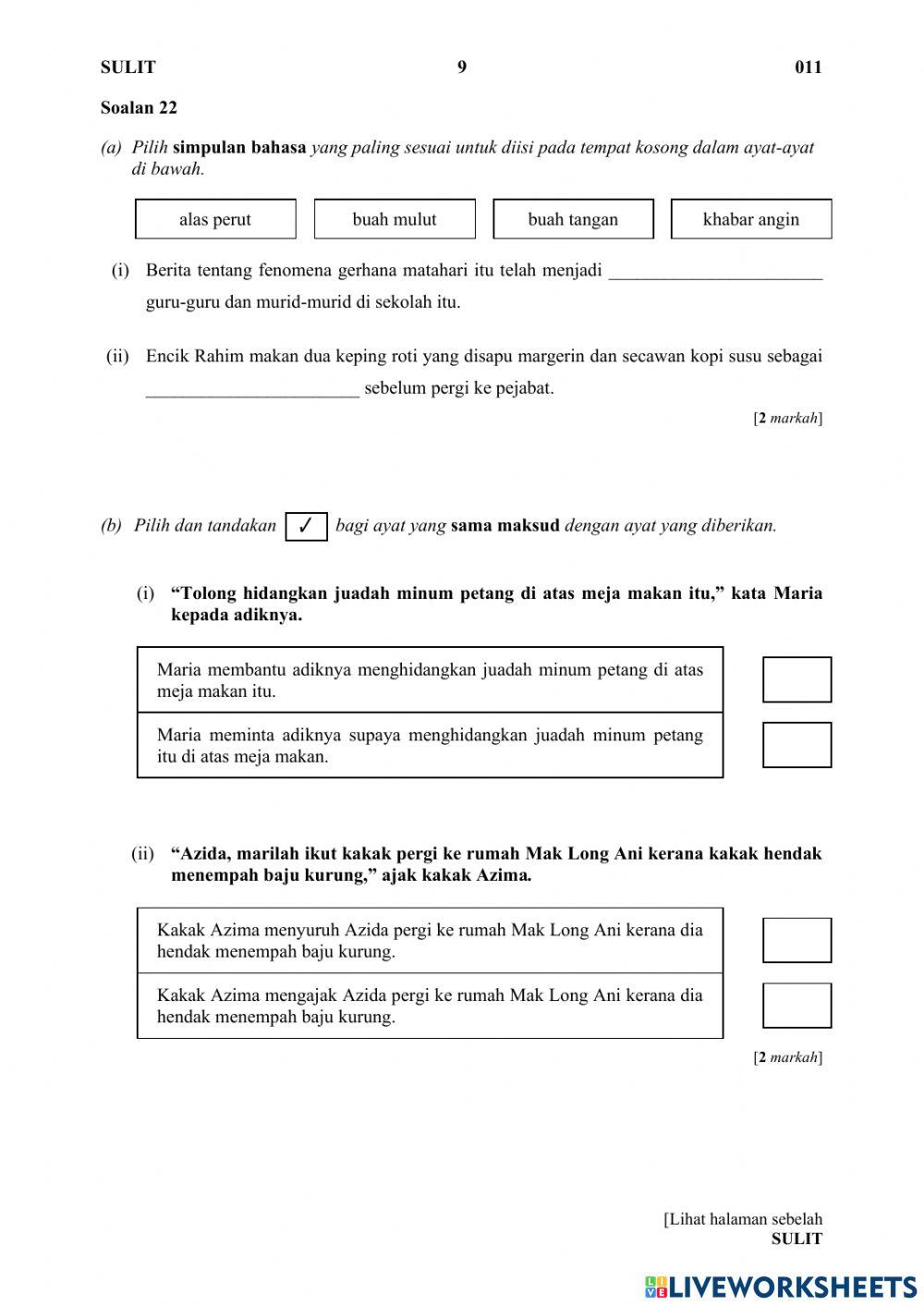 Pemahaman bahagian b (set1)