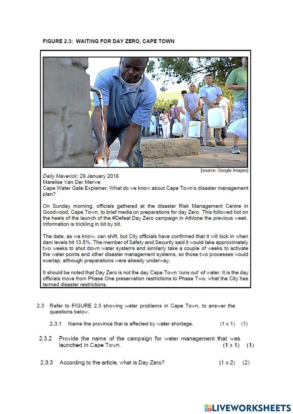 Geography paper 2 part 2