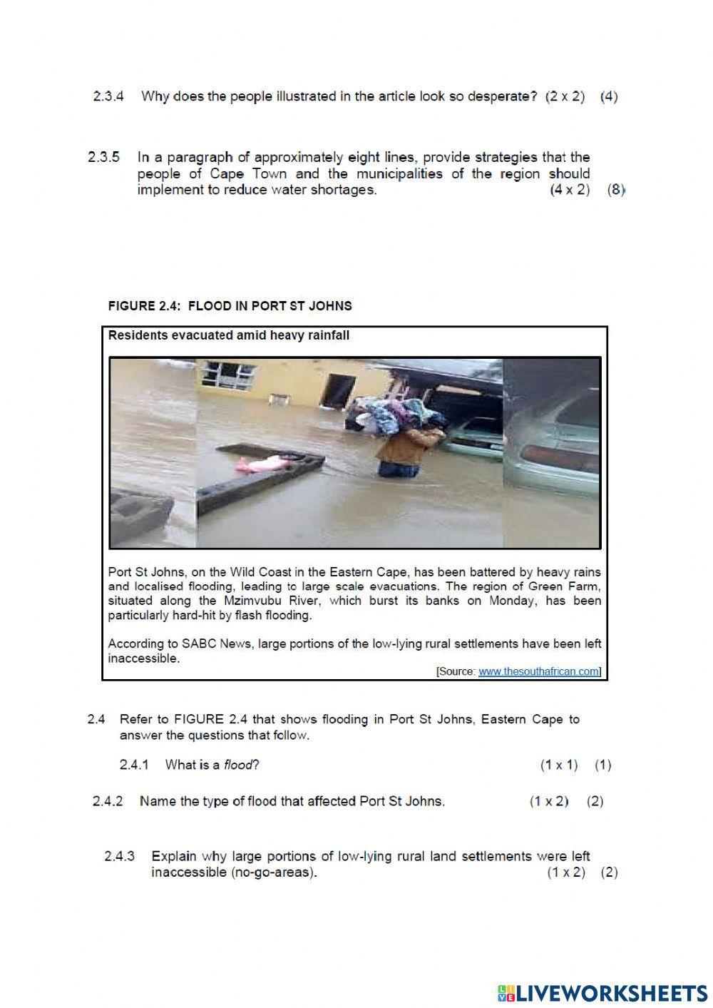 Geography paper 2 part 2