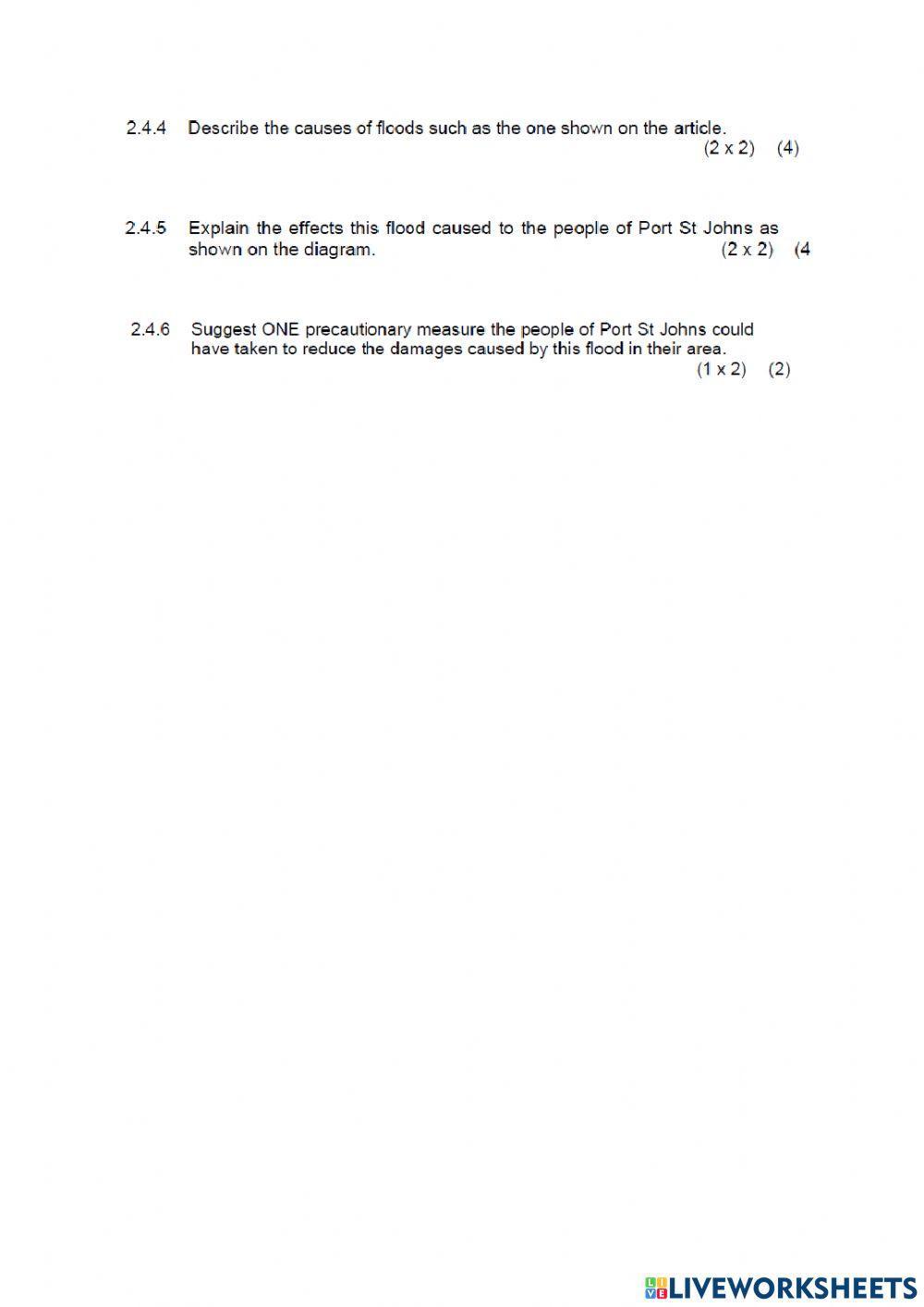 Geography paper 2 part 2