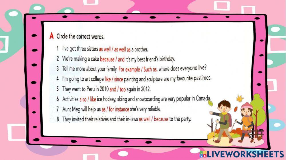 Unit 8:time to spare