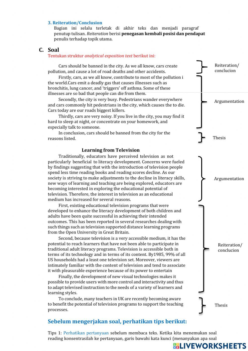 Remedial 3.1 Analytical Exposition