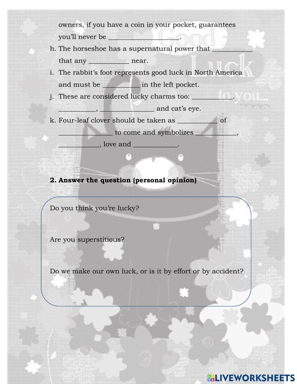 Superstitions around the world