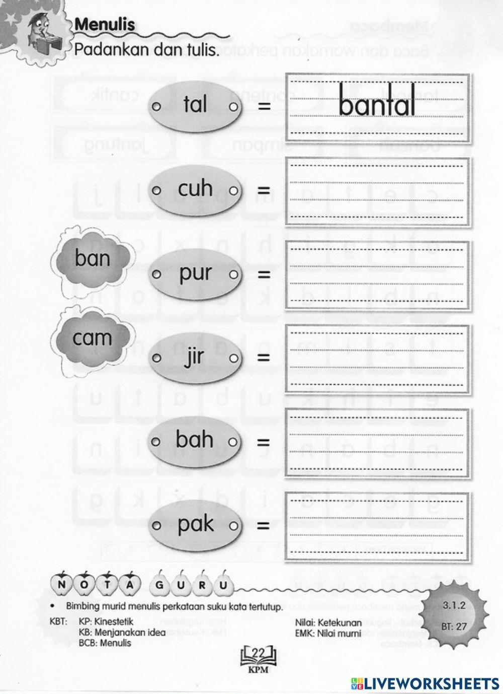 Ppki tahun 3 bahasa melayu