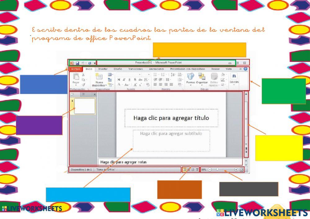 Ventana de Powerpoint