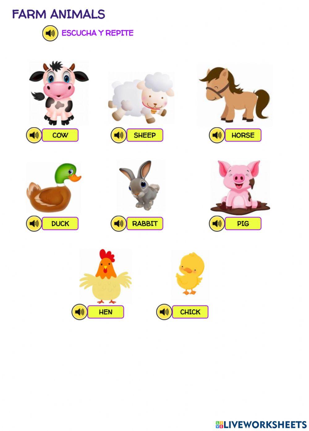 Farm animals