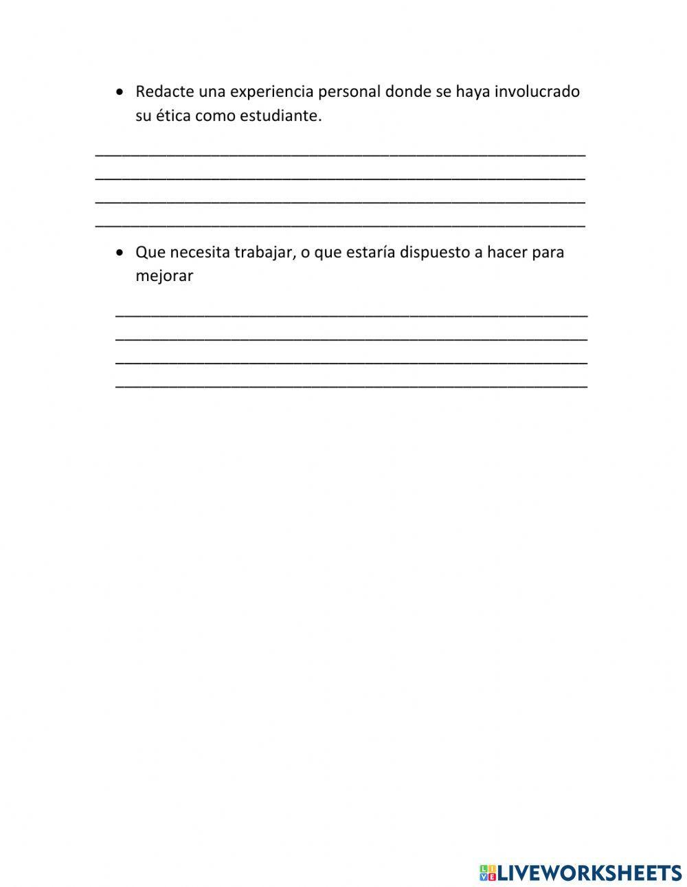 VALORES Y ANTIVALORES 