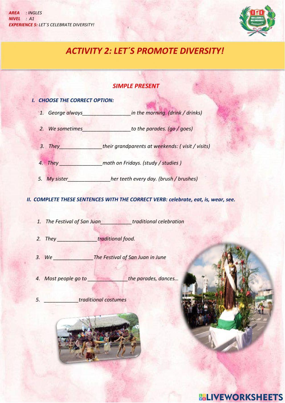 Let-s promote diversity!