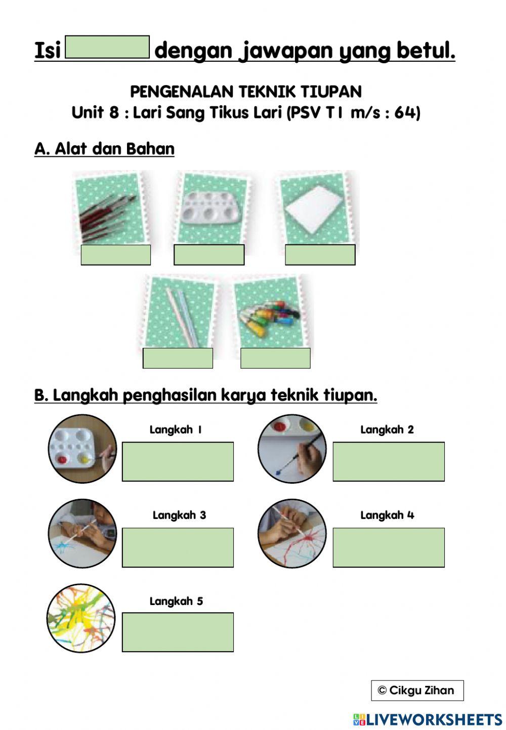Unit 8 : Lari Sang Tikus Lari! PSV KSSR Tahun 1