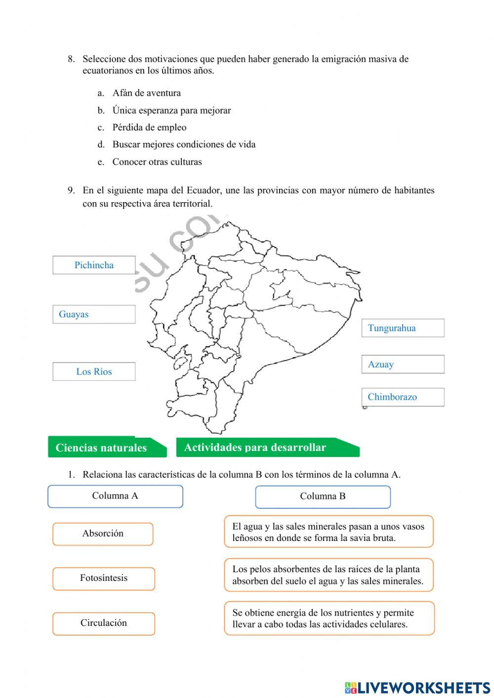 Evaluacion de ubicacion
