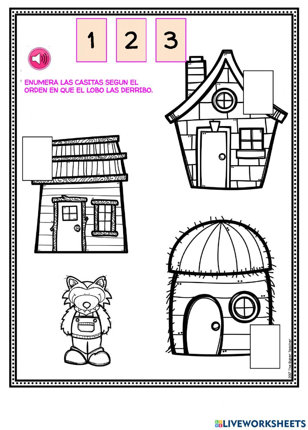 The three little pigs