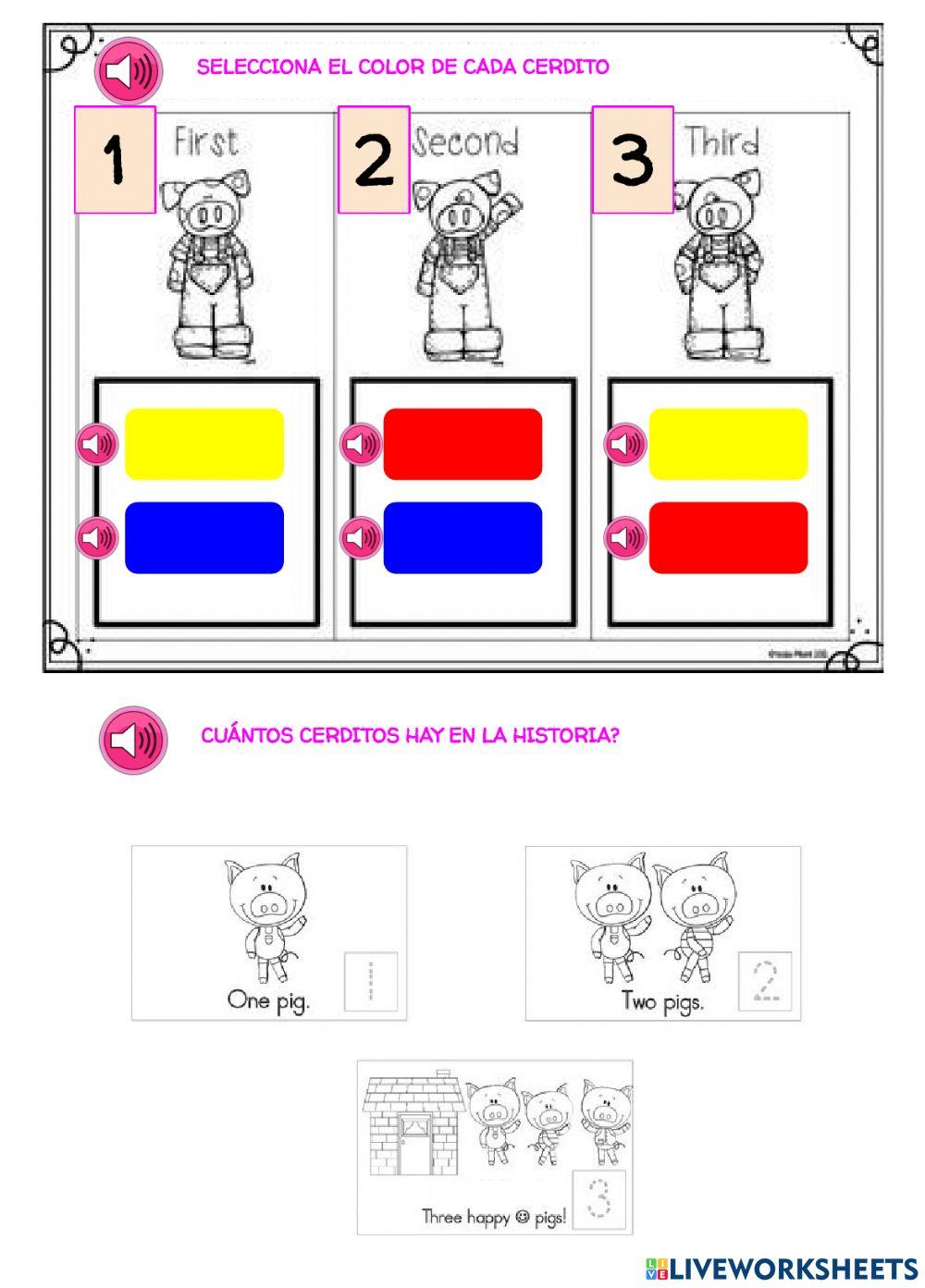 The three little pigs