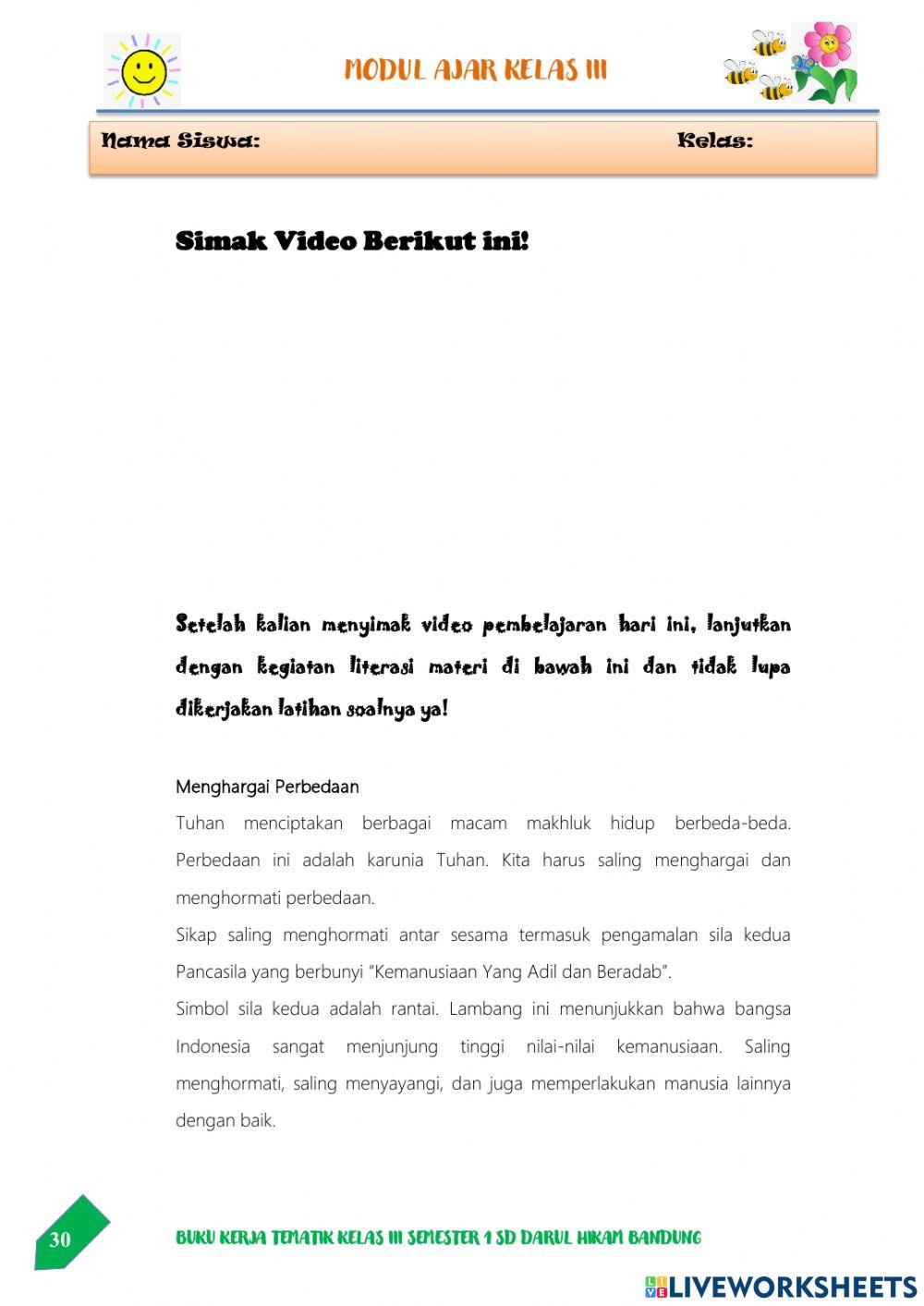 Menghargai Perbedaan